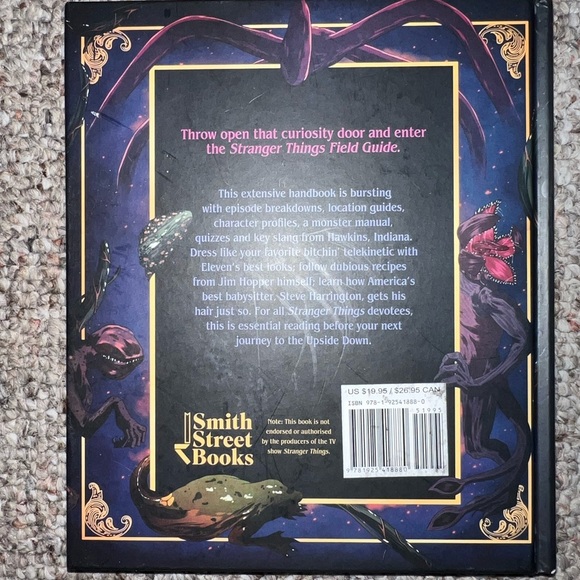 Stranger Things Fan Field Guide Hardback EUC - Picture 2 of 6